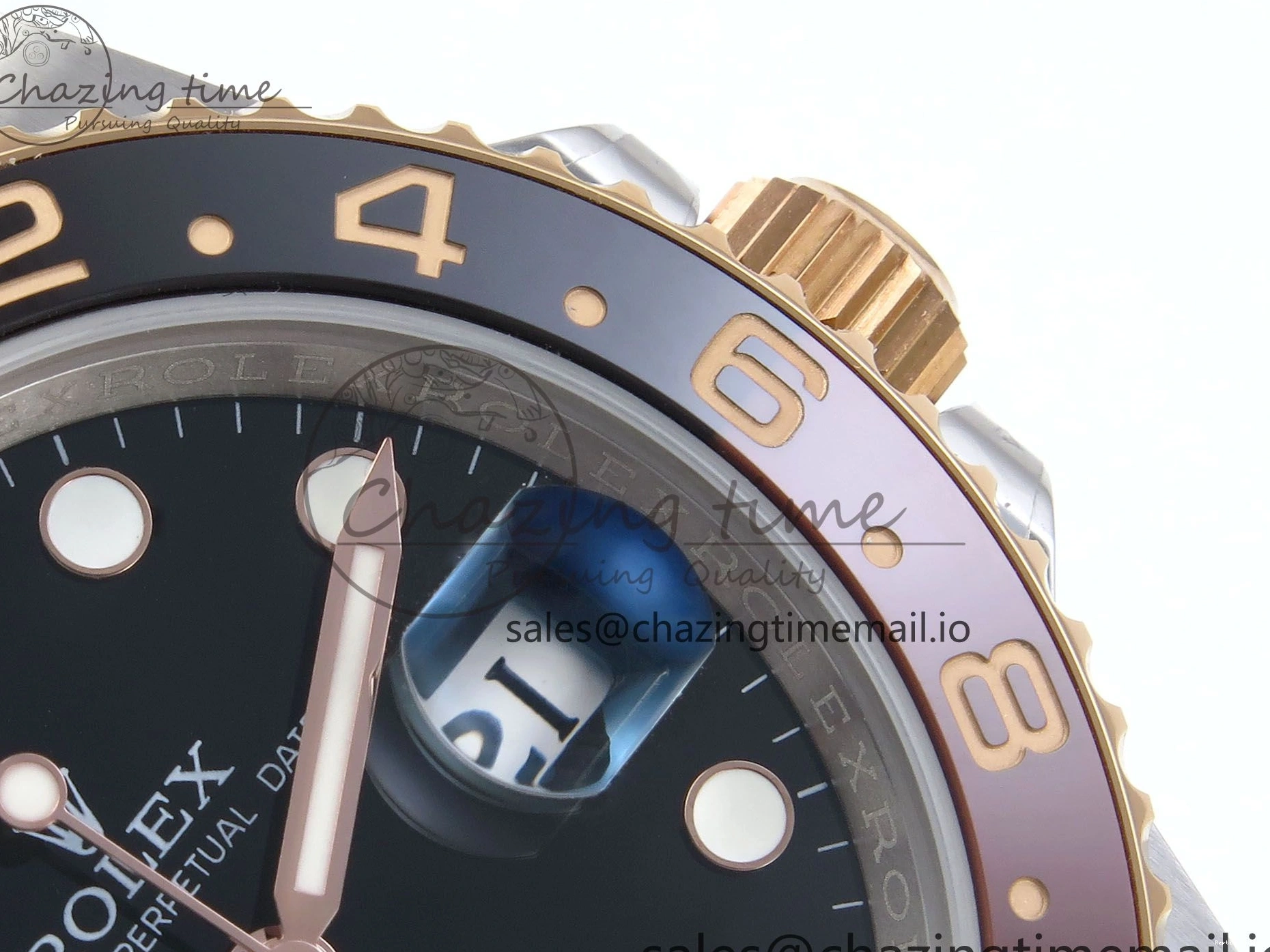 0410 StreetReady GMT-Master II 126711 CHNR Black Brown Ceramic 904L Steel EWE 1:1 Best Edition on Oyster Strap EWE3285 V 819